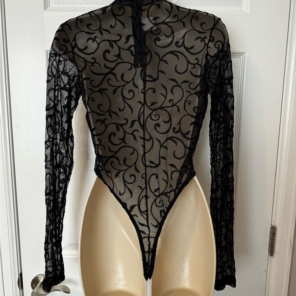 Vintage Fredericks of Hollywood sheer mesh bodysuit! - Picture 3 of 4